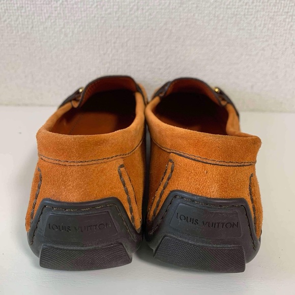 Louis Vuitton Suede slip on Flats/Driving Loafers - Picture 2 of 16